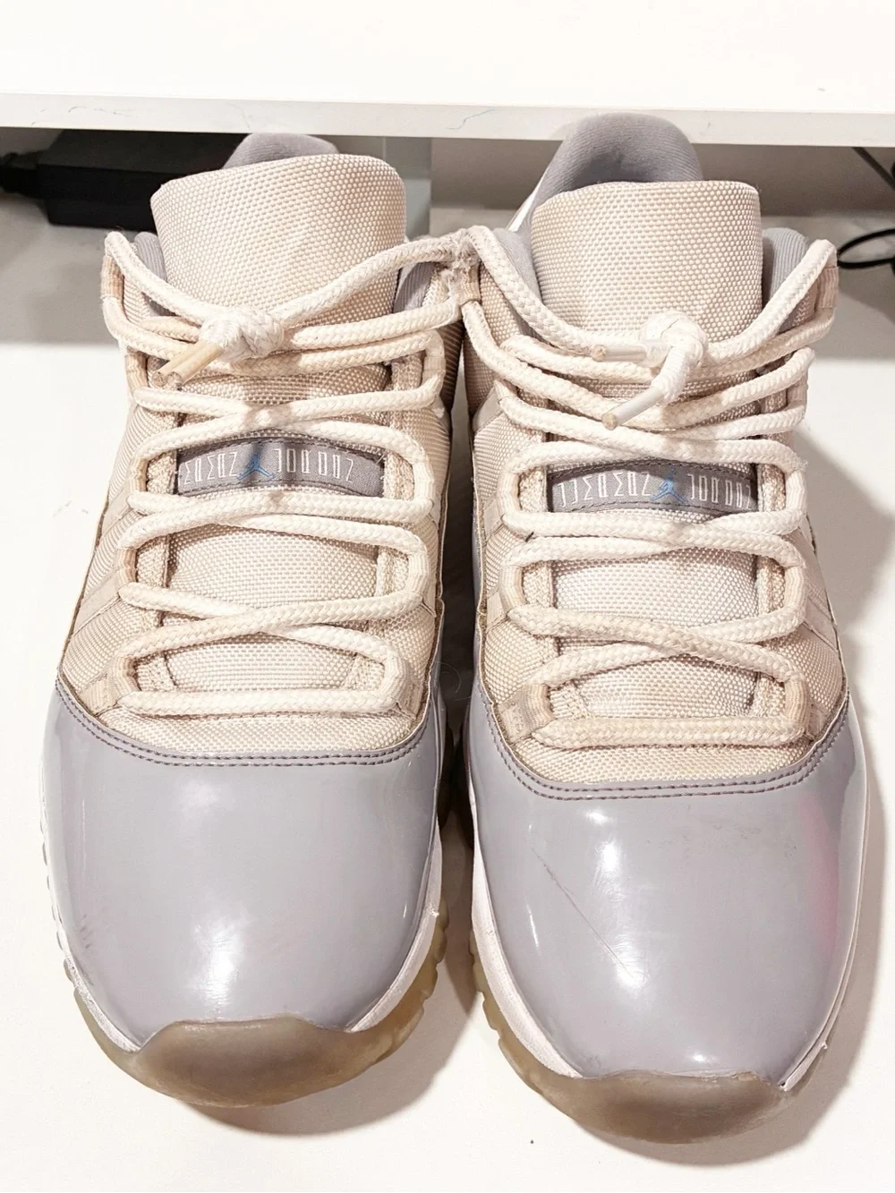Nike Air Jordan 11 Retro Mens Size 12 Cool Gray White Basketball Shoes Sneakers